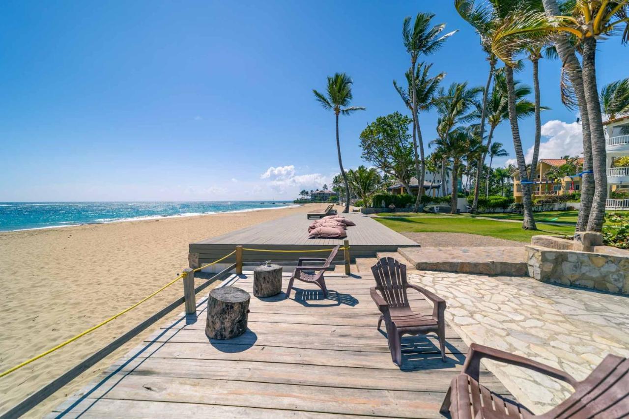 Kite Beach Oceanfront 1St Row Two Bedrooms And Patio Cabarete Exterior foto